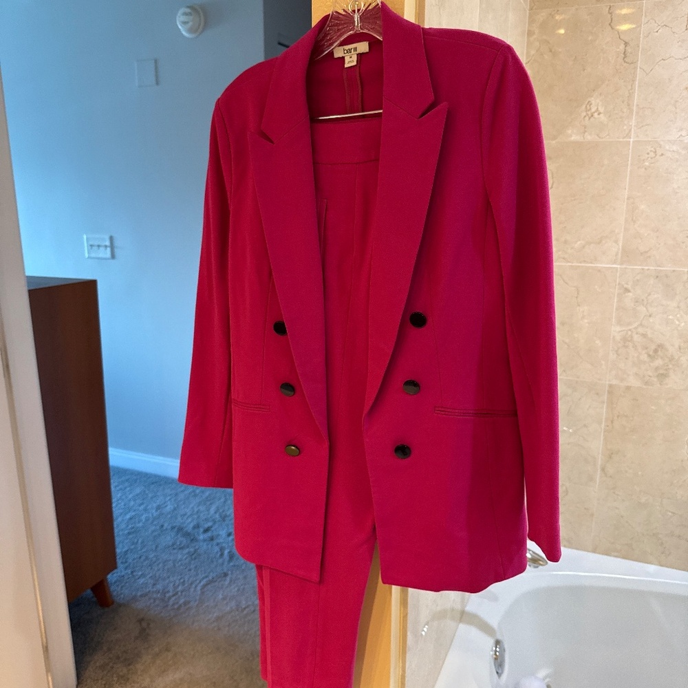 Pink Pant Suit